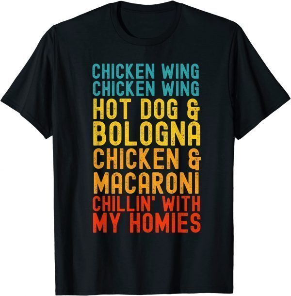 Chicken Wing Chicken Wing Hot Dog and Bologna Us 2021 Shirt