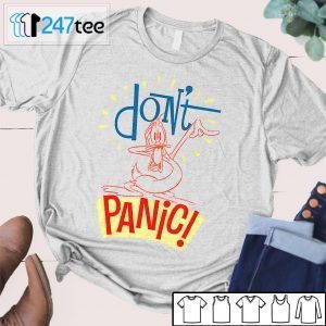 Duck Donald Don’t Panic Cat Badell Tee Shirt