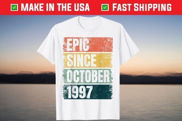 Epic Since October 1997 24rd Birthday 24 Years Old Classic Shirt