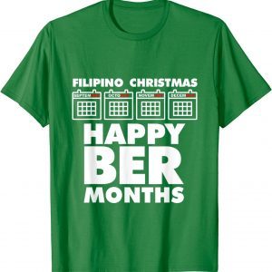 Filipino Christmas Happy Beer Months 2021 Shirt