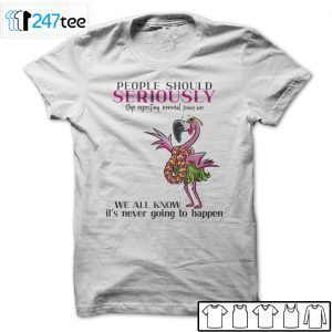 Flamingo People SFlamingo People Should Seriously Stop Expecting Normal From Me Tee Shirthould Seriously Stop Expecting Normal FrFlamingo People Should Seriously Stop Expecting Normal From Me Tee Shirtm Me Tee Shirt