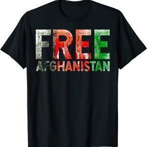 Free Afghanistan Save Kabul Tee Shirt