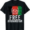 Free Afghanistan Vintage Afghanistan Flag Classic Shirt