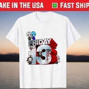 Friday 13th Funny Halloween Horror T-Shirt