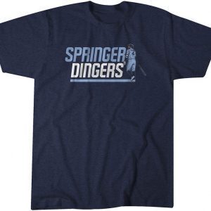 George Springer Dingers Tee Shirt