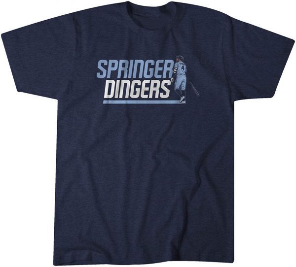 George Springer Dingers Tee Shirt