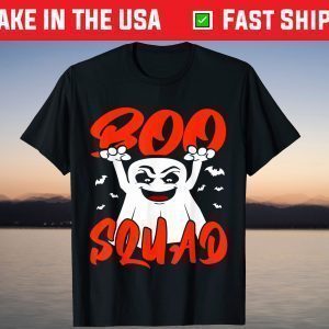 Halloween Boo Squad Ghost T-Shirt