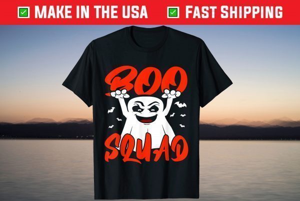 Halloween Boo Squad Ghost T-Shirt