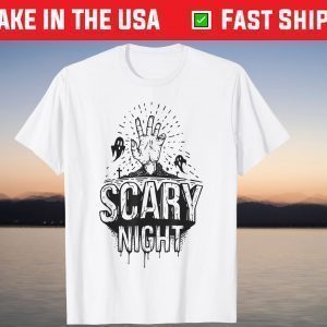 Halloween Costumes Zombie Spooky Scare T-Shirt