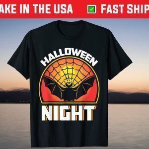 Halloween Night Bat T-Shirt