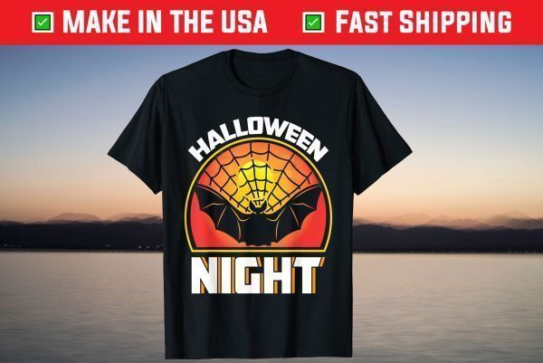 Halloween Night Bat T-Shirt