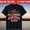 Halloween Princess Born In 2001 Birthday T-Shirt