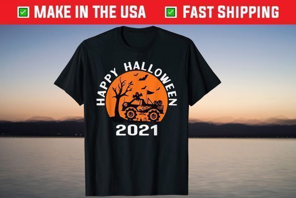 Happy Halloween 2021 Monster Truck T-Shirt