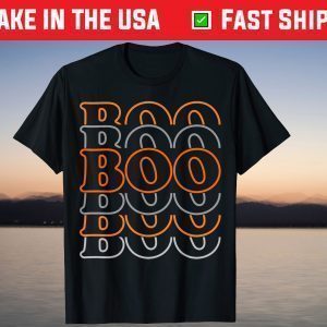 Happy Halloween Boo Scare Spooky Tee Shirt