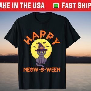 Happy Halloween Meowoween T-Shirt