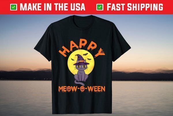 Happy Halloween Meowoween T-Shirt