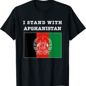 I Stand With Afghanistan Stand With Afghanistan Afghan Free Official Shirt