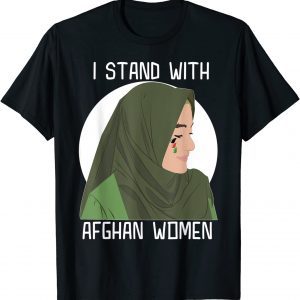 I Support Afghan Women - Afghanistan Country Tee Shirt