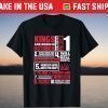 Kings Are Born In October Birthday Birth Month T-Shirt