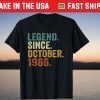 Legend Since October 1966 55th Birthday T-Shirt