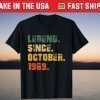 Legend Since October 1969 52 Years Old T-Shirt