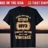Legends were born in October 1973 48th Birthday T-Shirt