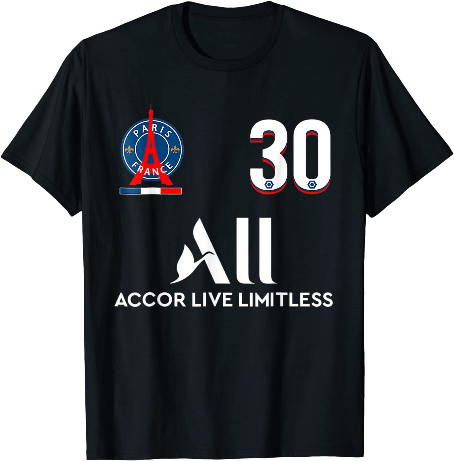 Messi Loves Paris PSG France For Soccer Unisex Shirt