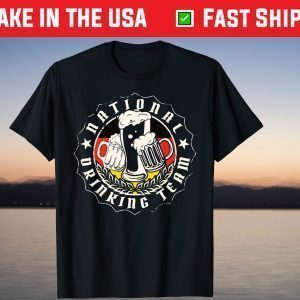 National Drinking Team Germany Flag T-Shirt