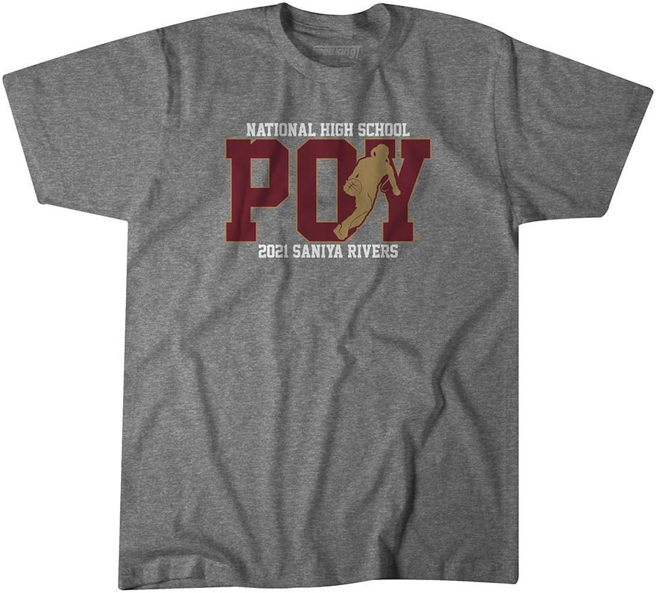 National High School Poy 2021 Saniya Rivers Unisex Shirt