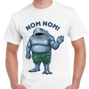 Nom Nom King Shark Gift Shirt