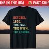 October 1960 Man Myth Legend 61 Years Old Tee Shirt