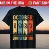 October 1981 Legend Was Born In This Year Limited Edition T-Shirt