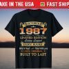 October 1987 Limited Edition Living Legend 34Th Birthday T-Shirt