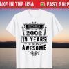 October 2002 19 Years Of Being Awesome T-Shirt