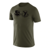 Olive Air Force Falcons Rivalry Badge Legend T-Shirt