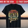 One Of A Kind Limited Edition October 1970 Vintage 51th Birthday Shirt