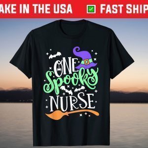 One Spooky Nurse Halloween Costume T-Shirt