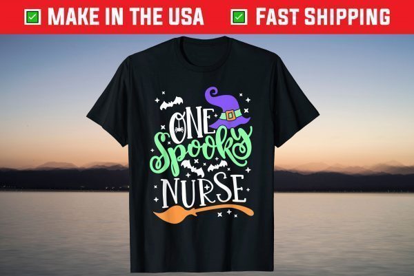 One Spooky Nurse Halloween Costume T-Shirt