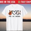 Peace Love Halloween 31st October Happy Halloween Day T-Shirt