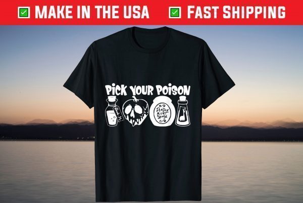 Pick Your Poison Halloween T-Shirt