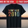 Retro Vintage 2010 12Th Birthday 12 Years Old T-Shirt