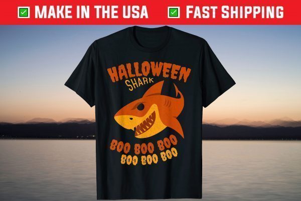 Shark Halloween Boo Boo Boo Cute Costume T-Shirt