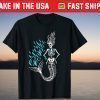 Skeleton Mermaid Happy Halloween Costume T-Shirt
