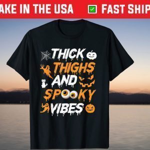 Skull Messy Bun Spooky Pumpkin October Halloween T-Shirt