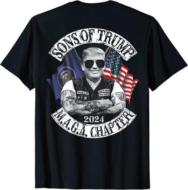 Sons of Trump Maga Chapter 2024 Official Shirt