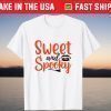 Sweet And Spooky Scary Broom Fang Halloween Costume Party Shirt