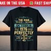 The Man Myth Legend Made In October 1976 45Th Birthday T-Shirt