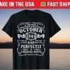 The Man Myth Legend October 1988 33th Birthday 33 Years Old 2021 Shirt