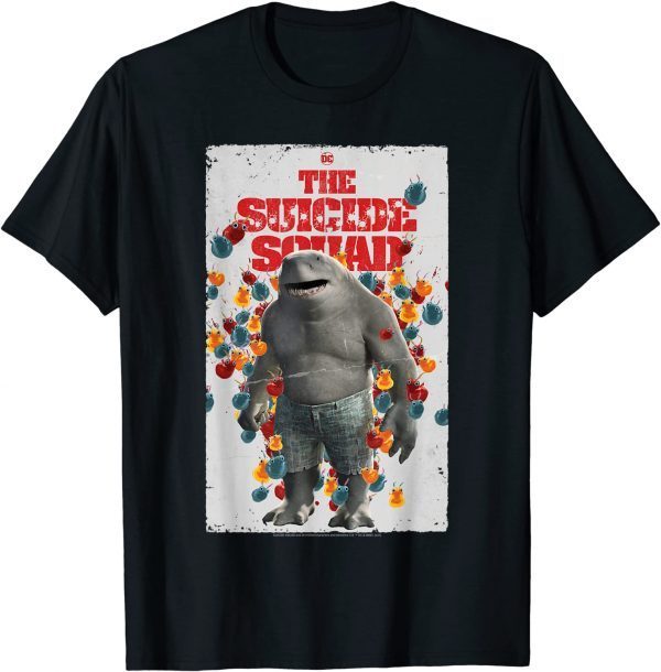 The Suicide Squad King Shark Poster Tee Shirt