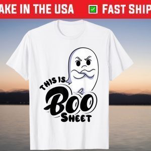 This Is Boo Sheet Boos Ghost Halloween T-Shirt